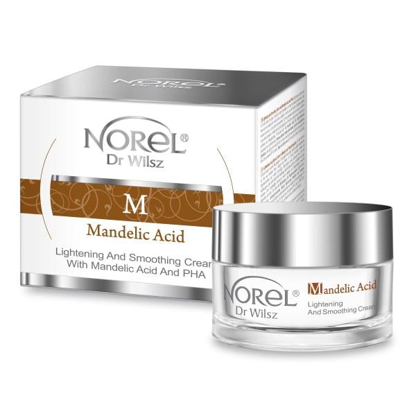 Крем освітлюючий і ліфтингуючий з мигдалевою кислотою Mandelic Acid Lightening and smoothing cream with mandelic acid 50 мл (DK 367)