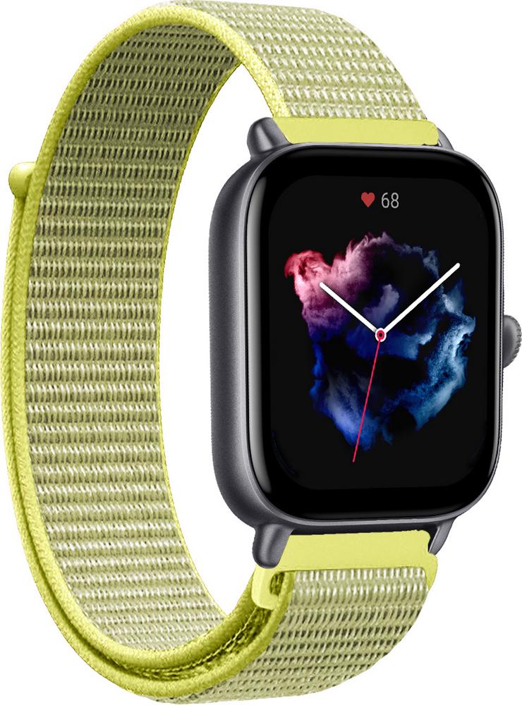 Ремешок нейлоновый Sport Loop для Amazfit GTS 3 Green (15119-5A)