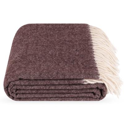 Плед Марис 140х200 см Коричневый