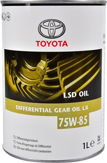 Мастило трансмісійне Toyota Differential Gear Oil LX 75W-85 GL-5 1 л (0888581070) Мастило трансмісійне Toyota Differential Gear Oil LX 75W-85 GL-5 1 л (0888581070)