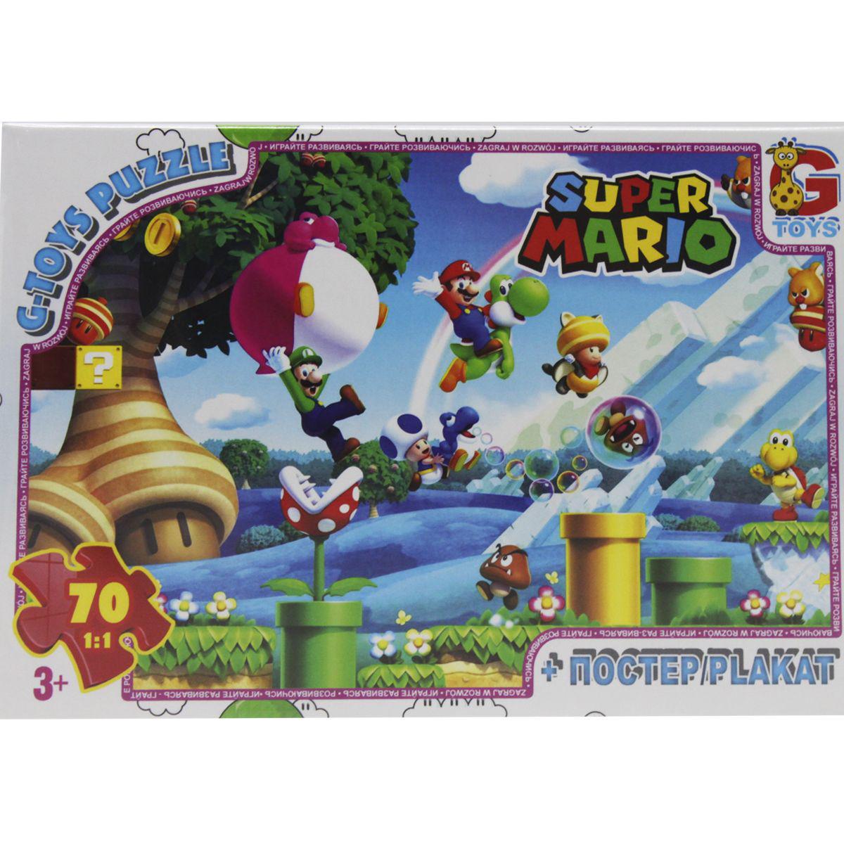 Пазли G-Toys із серії Маріо 70 елементів (MTT-137337)