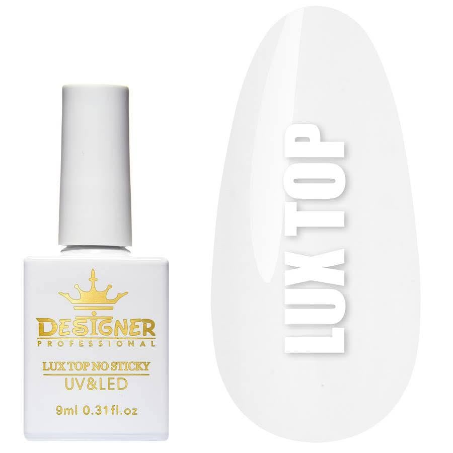Топовое покрытие Designer Professional Lux Top Sticky без липкого слоя 9 мл