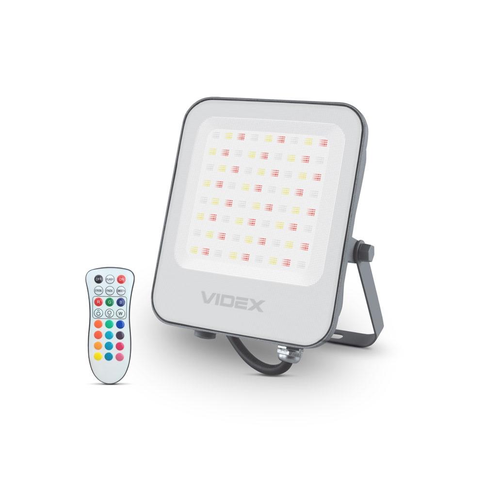 Прожектор VIDEX LED 50 W RGB 220 V (VL-F3-50-RGB) - фото 2