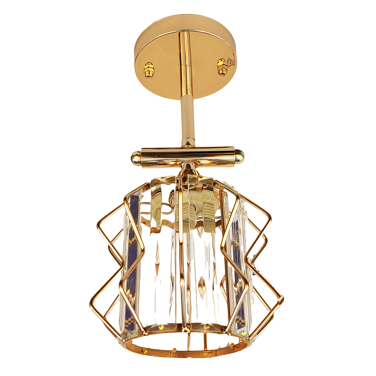 Люстра потолочная Sirius из металла и стекла (199804/1)