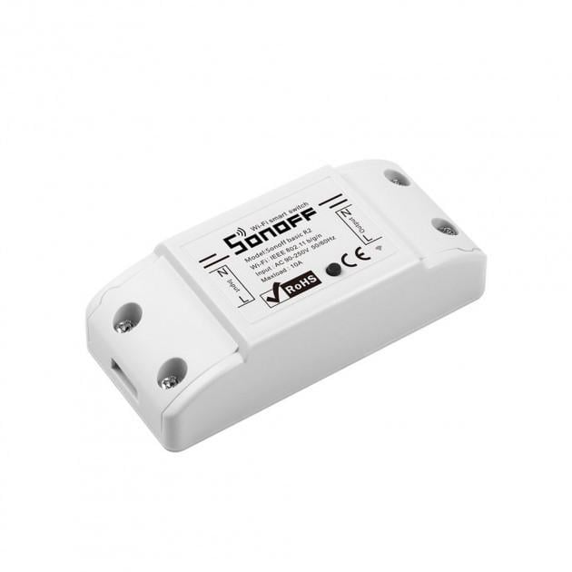 Выключатель беспроводный Sonoff basic r2 Wifi (801861)