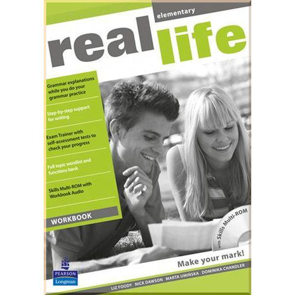 Рабочая тетрадь Real Life Elementary Workbook with Multi-ROM Рабочая тетрадь Real Life Elementary Workbook with Multi-ROM
