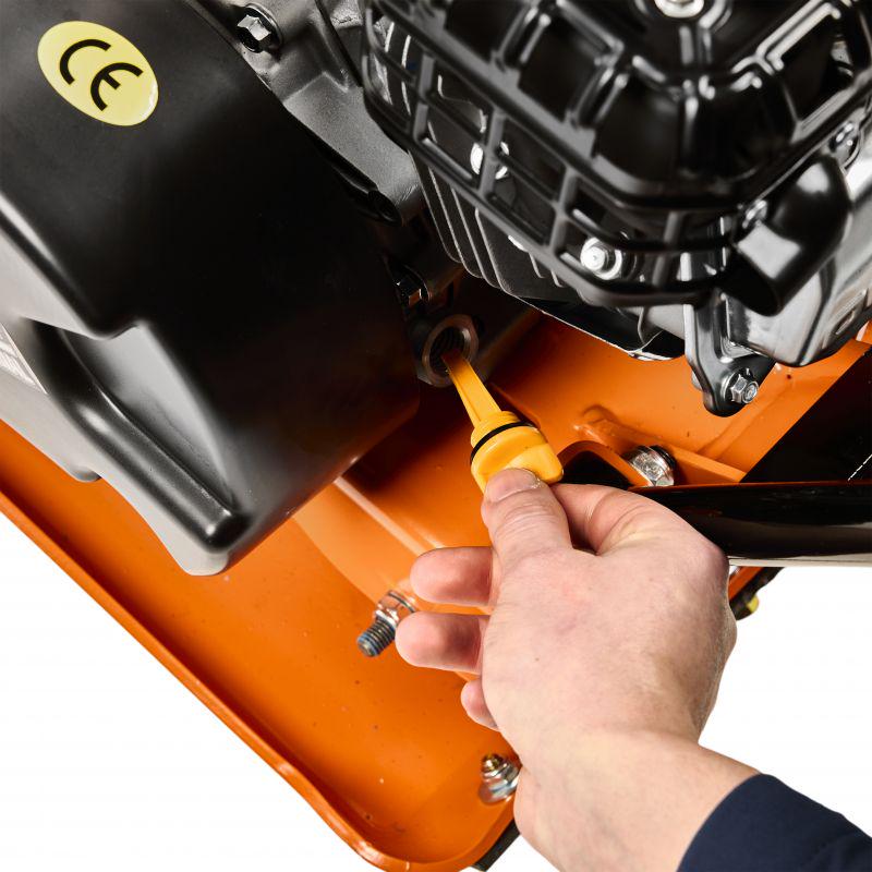 Віброплита бензинова Kraft&Dele KD1197 57 кг 14 кН 28 см - фото 30