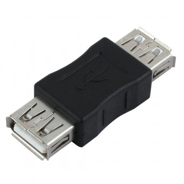 Переходник OTG SUNROZ USB F-USB F (A48470)