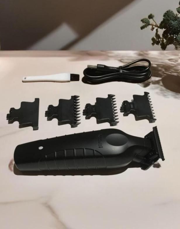 Машинка аккумуляторная для стрижки Kemei KM-2299 с USB зарядкой/триммер 3в1 и с насадками (2390000001) - фото 6