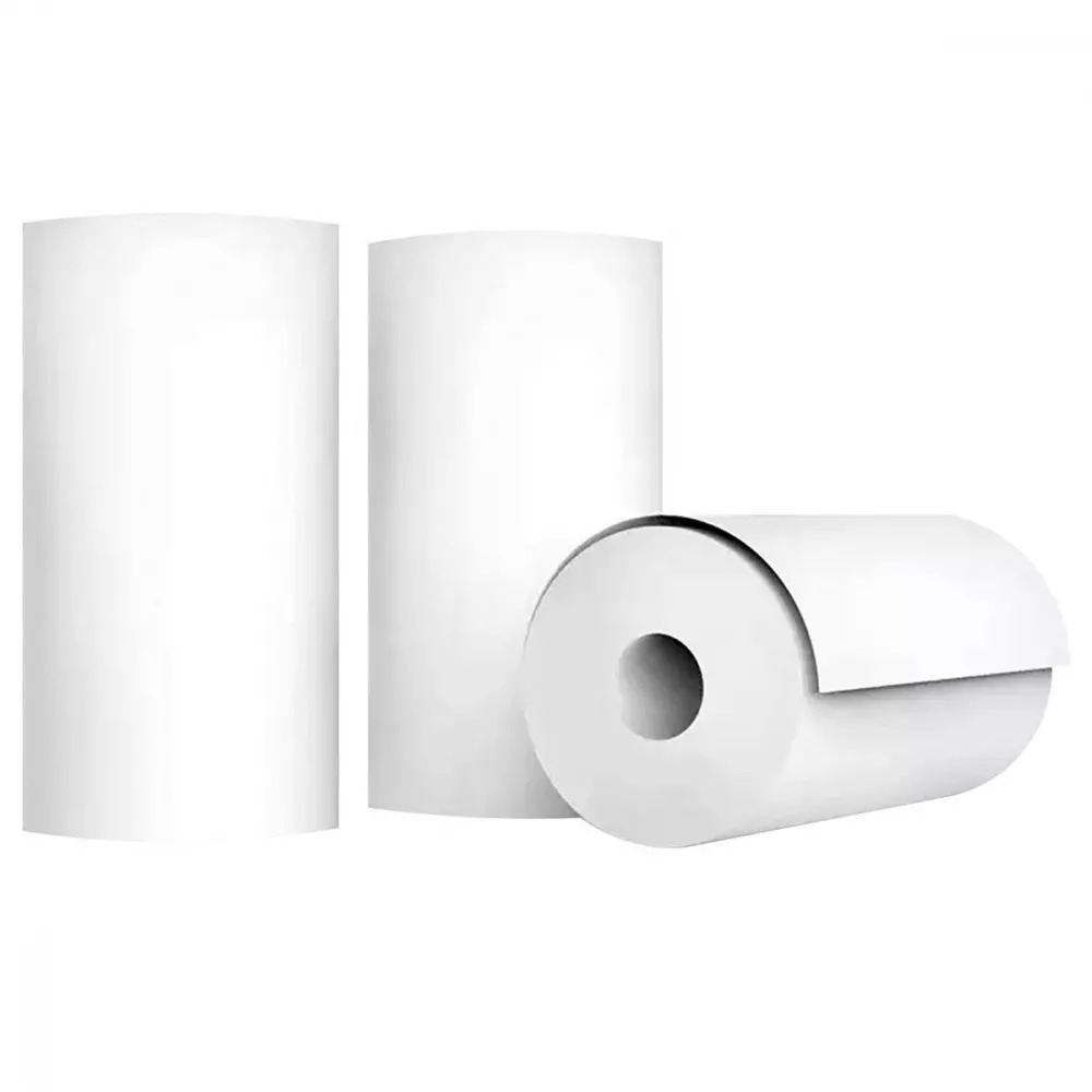 Термобумага для фотопечати PRC 57x30 мм для детской камеры моментальной печати 3 шт. Белый (27556563)