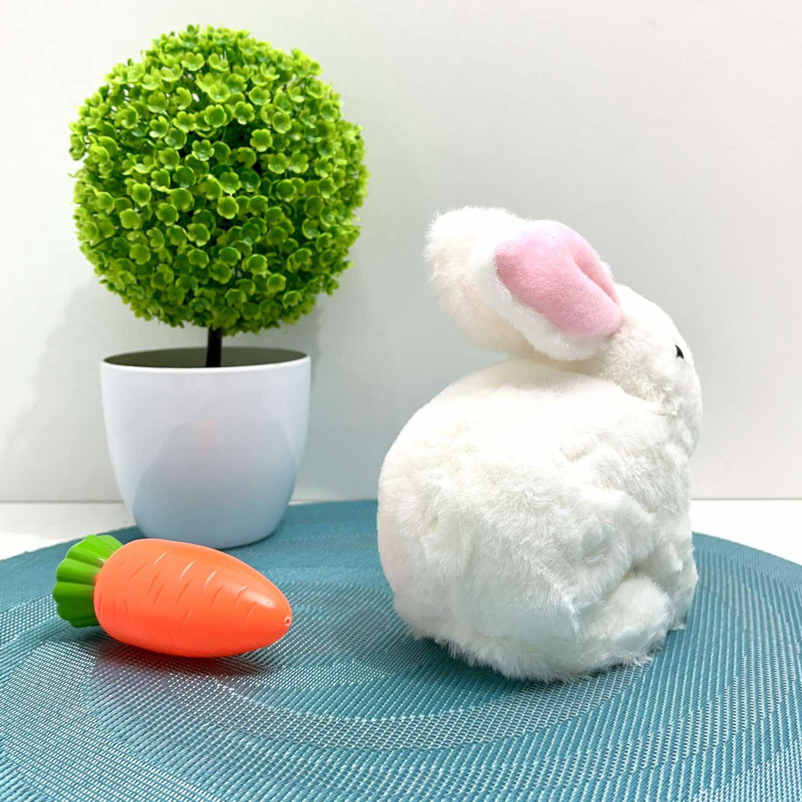 Интерактивная игрушка Кролик в рюкзаке Белый (777-23A) - фото 8 Интерактивная игрушка Кролик в рюкзаке Белый (777-23A) - фото 8