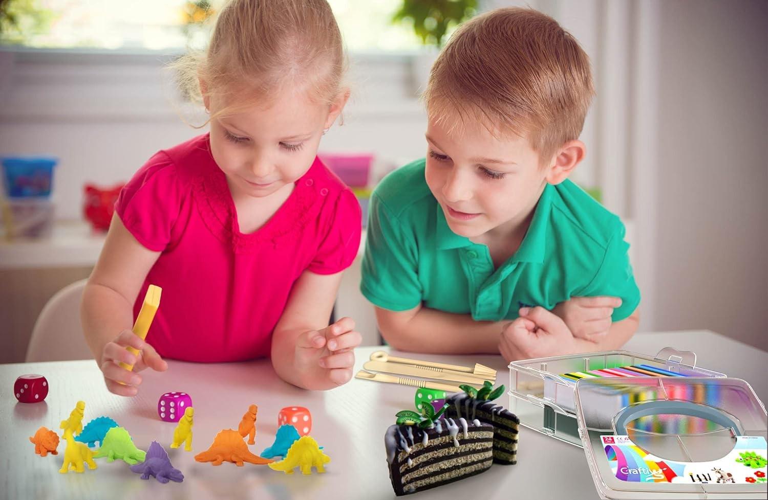 Полімерна глина Craftivy набір 60 кольорів по 28 г (12798765) - фото 8 Полімерна глина Craftivy набір 60 кольорів по 28 г (12798765) - фото 8