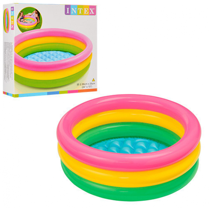 Бассейн детский надувной Intex 51 л 86х25 см (52183)