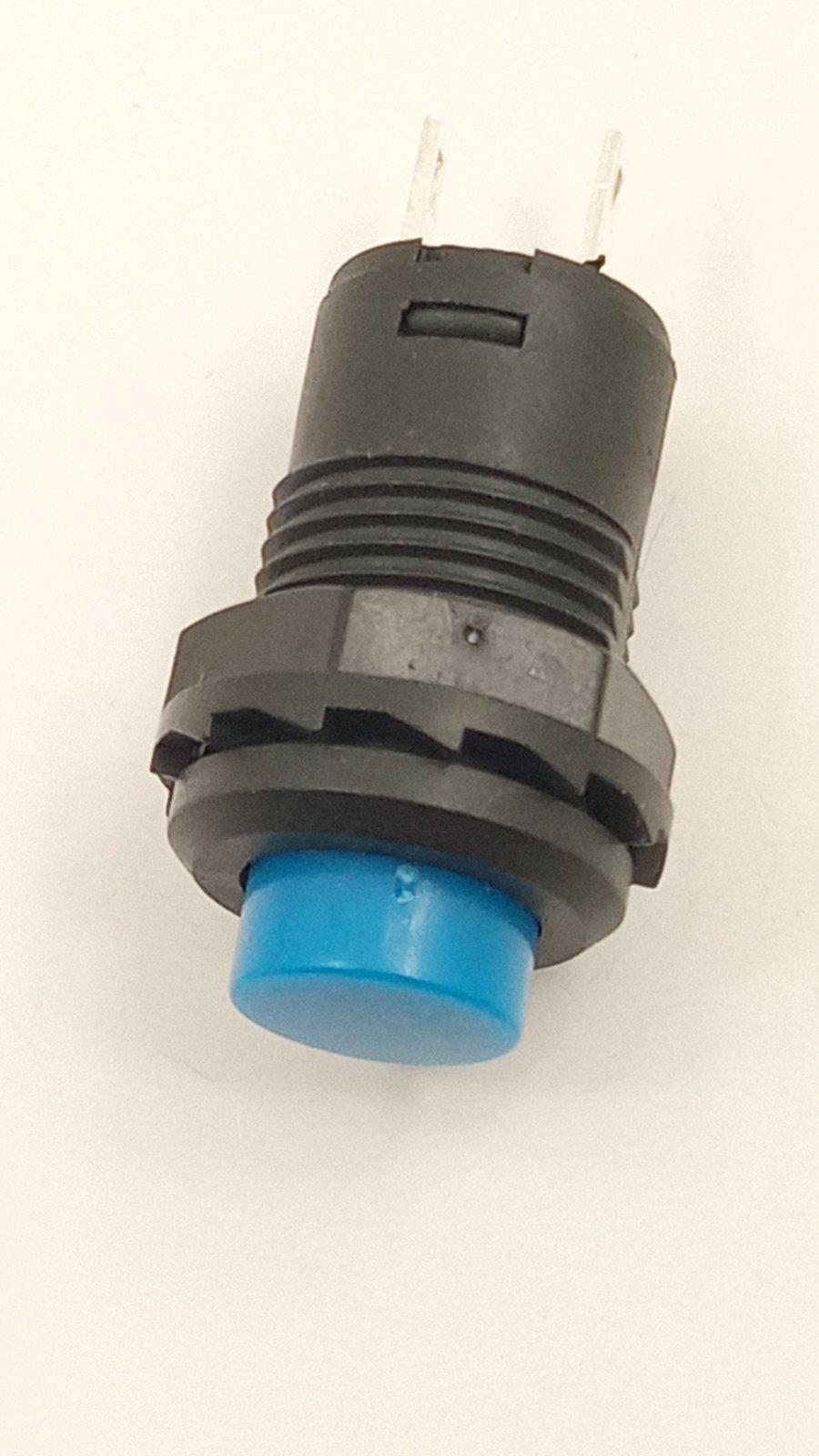 Кнопка без фіксації DS-427 12 мм Синій (32465)