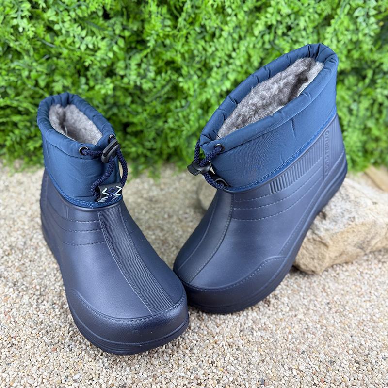 Чоботи жіночі пінові утеплені короткі Е-003090-1 р. 41 26,5 см Синій (114841017)