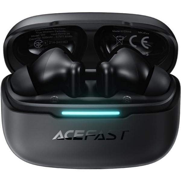 TWS-наушники беспроводные Acefast W5 с Hybrid Noise Reduction микрофоном Black (6974316285373)