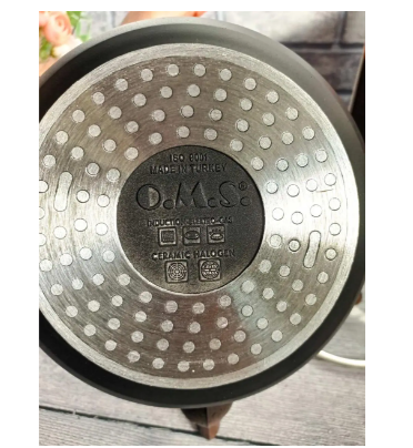 Чайник OMS 8211-XL с гранитным антипригарным покрытием индукция 3 л Cappuchino - фото 3