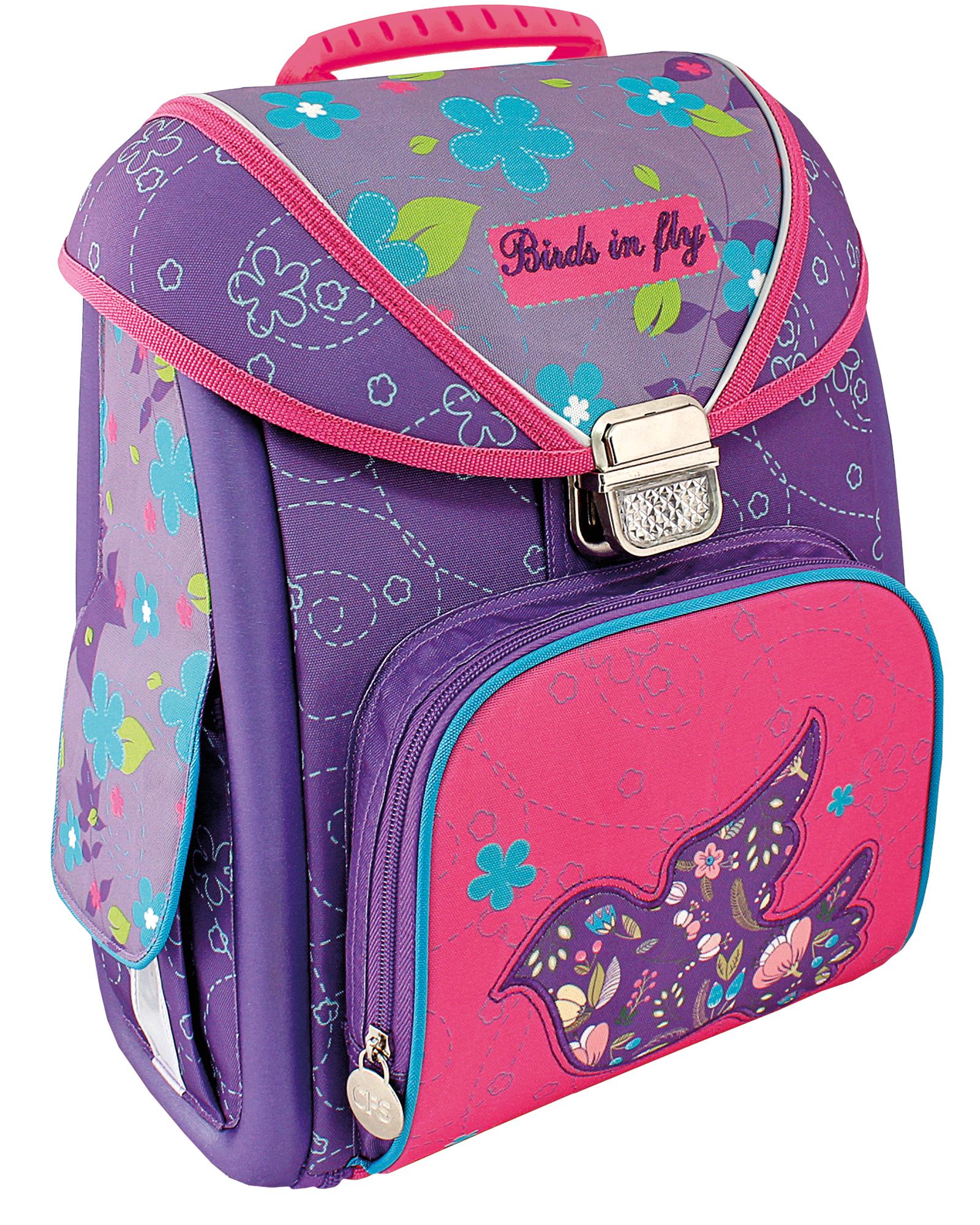 Рюкзак-трансформер Cool For School Birds In Fly 35,5х28х21 см 16-25 л Фиолетовый (CF85807)
