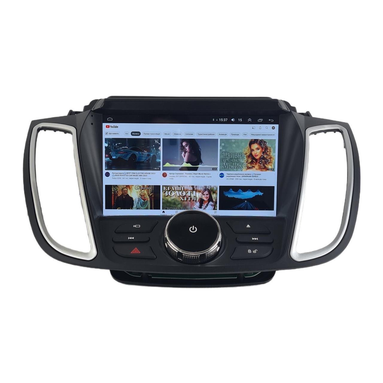 Автомагнитола для Ford Kuga 2012-2019 4/64 Гб/8 ядер/XYAuto/4G/DSP/CarPlay/Android (М-ФКГ-9-М4)