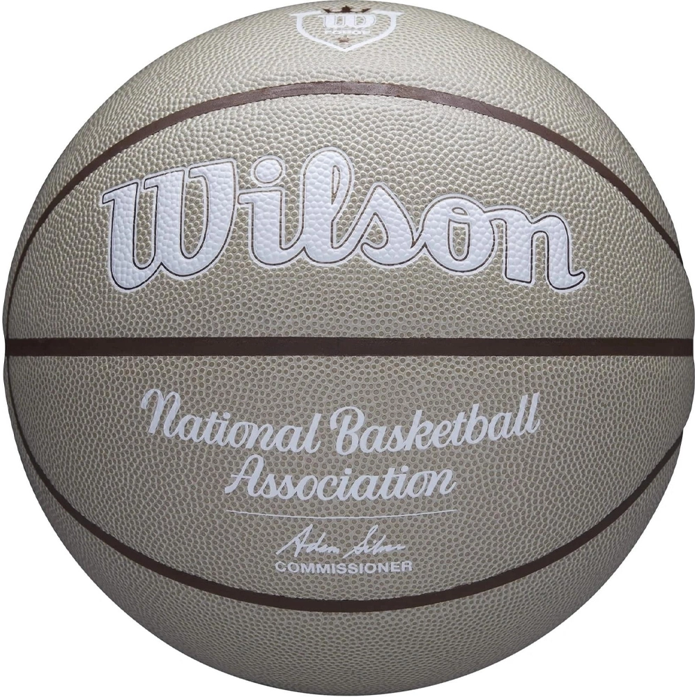 Баскетбольний м'яч Wilson NBA FORGE PLUS HERITAGE BSKT Tan size 7 (WZ2008801XB7) Баскетбольний м'яч Wilson NBA FORGE PLUS HERITAGE BSKT Tan size 7 (WZ2008801XB7)