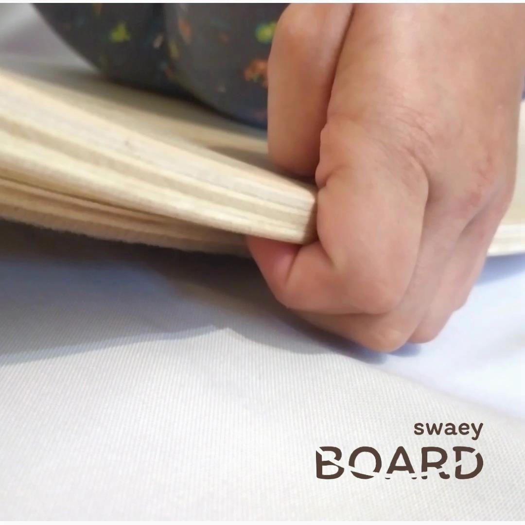 Рокерборд SwaeyBoard Big с защитой для пальцев 109x32x2 см Светло-зеленый - фото 5