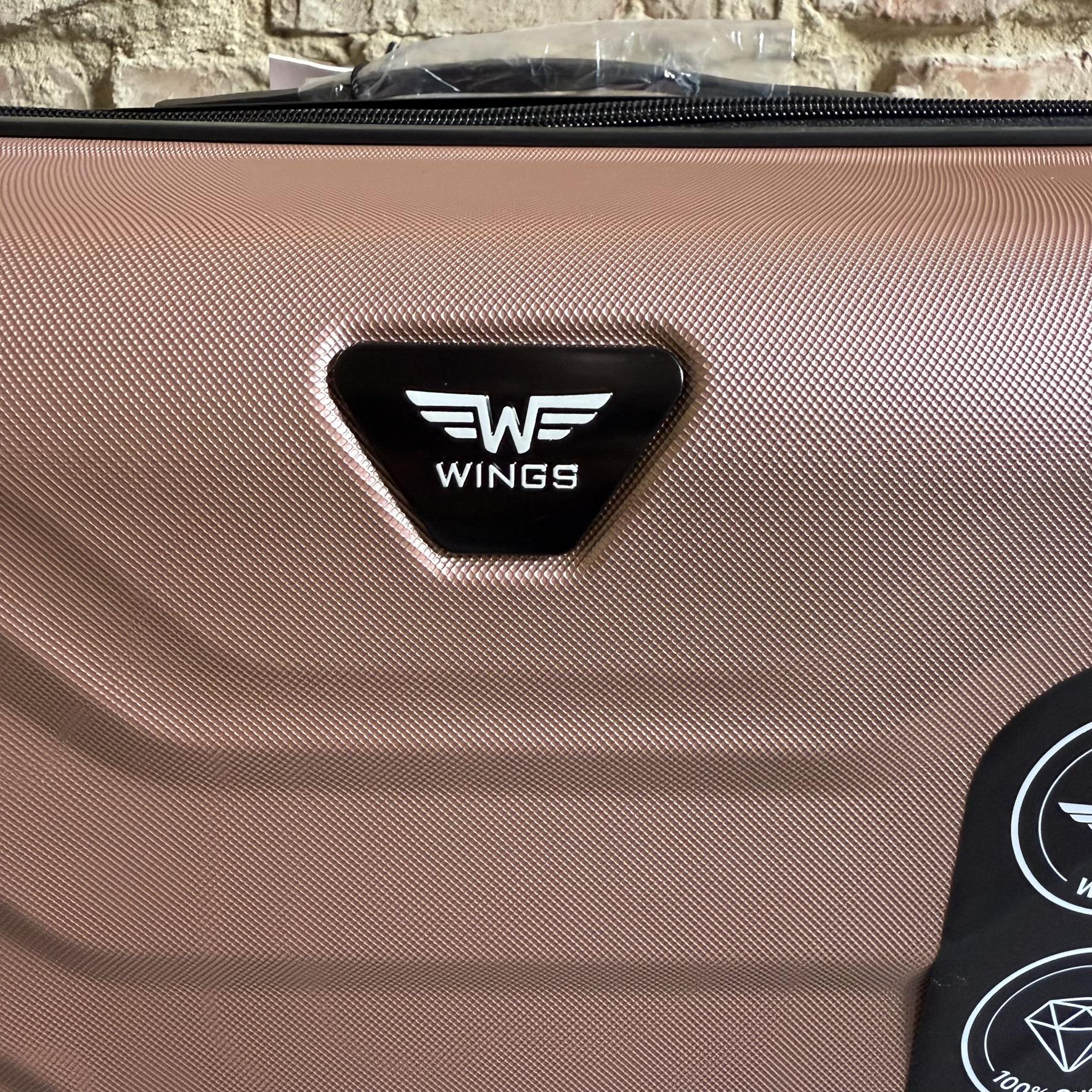 Валіза Wings PEA01 дорожня М Рожеве золото (26557322) - фото 5 Валіза Wings PEA01 дорожня М Рожеве золото (26557322) - фото 5