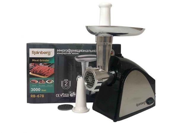 Електромясорубка Rainberg RB-678 Т 3000 Вт (1562588)