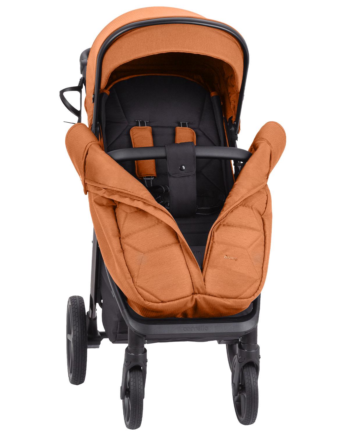 Коляска-книжка прогулянкова Carrello Bravo Tango Orange (CRL-5515) - фото 3