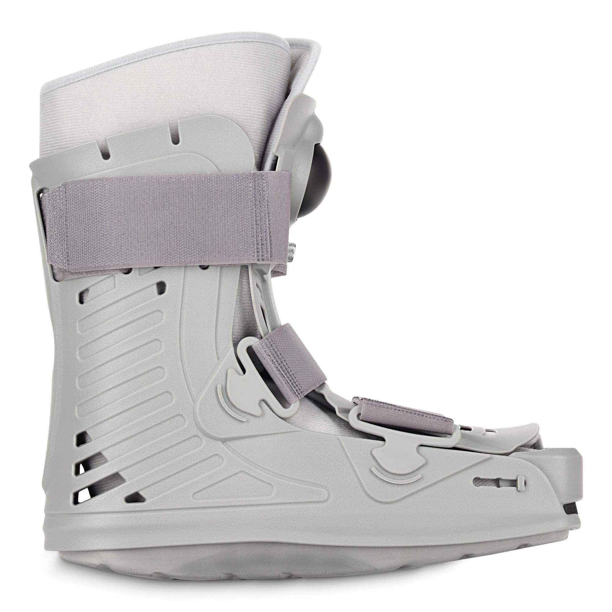 Сапог ортопедический пневматический 4fizjo MED с регулировкой давления L Grey (P-5905973407328) - фото 2