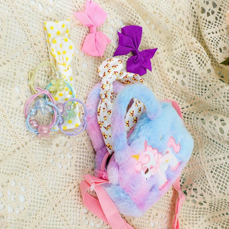 Дитяча сумочка Єдиноріг із ручками та довгим ремінцем (2764500742) - фото 3 Дитяча сумочка Єдиноріг із ручками та довгим ремінцем (2764500742) - фото 3