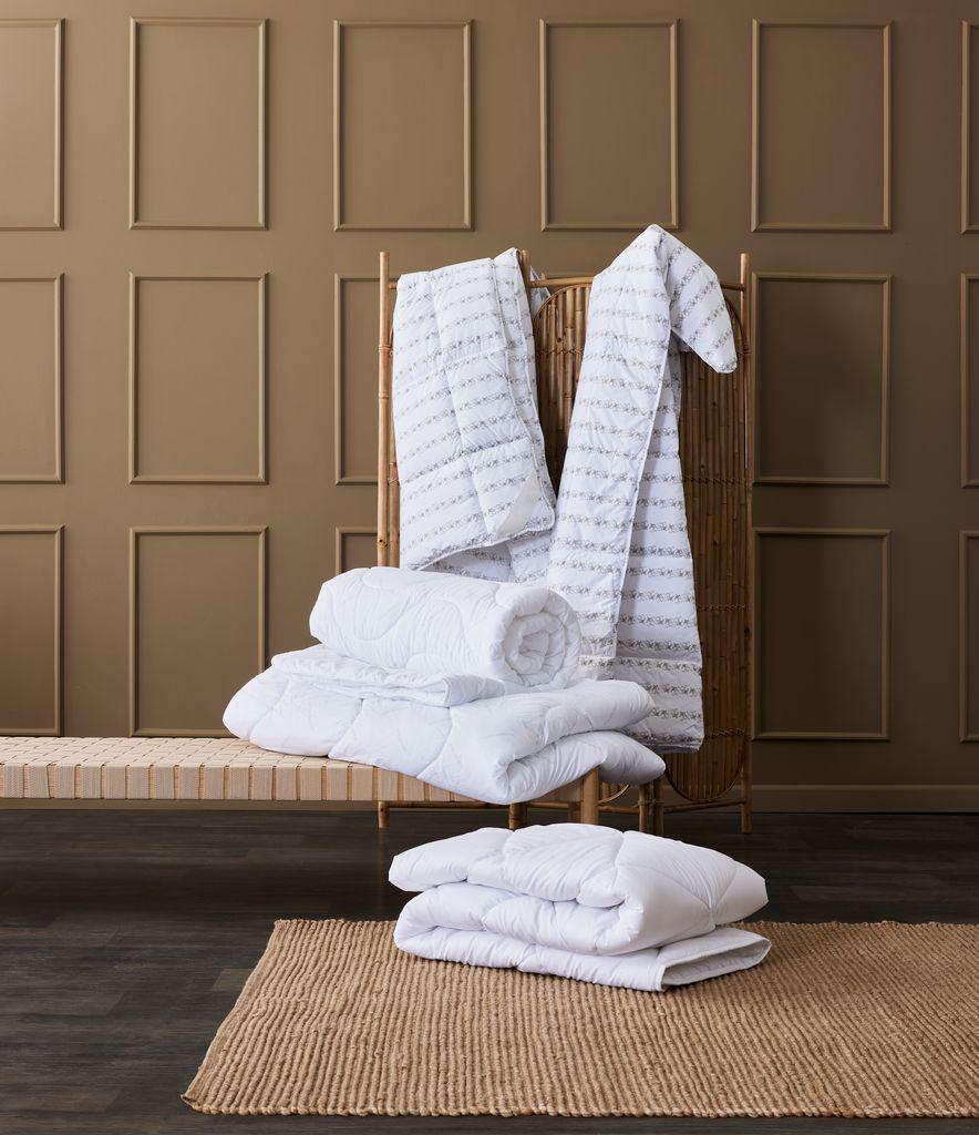 Одеяло двуспальное теплое 200x220 см 1760 г Бежевый (eb42a5cb) - фото 3 Одеяло двуспальное теплое 200x220 см 1760 г Бежевый (eb42a5cb) - фото 3