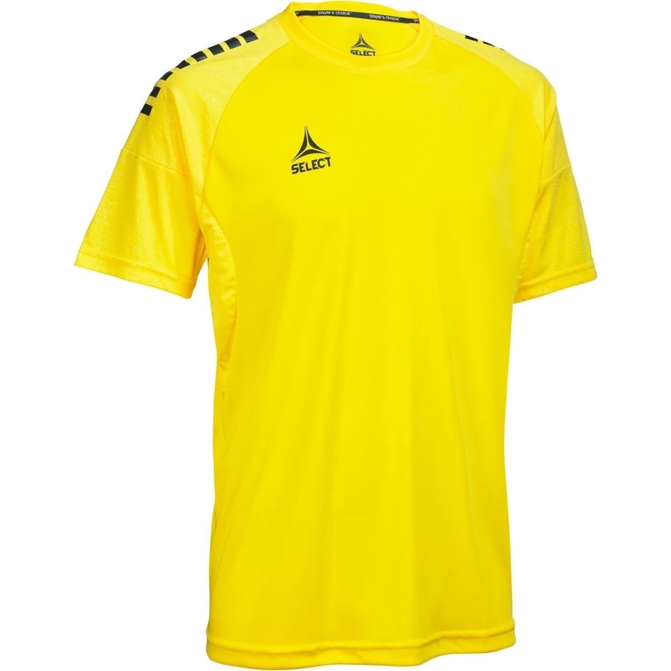 Футболка Select SPAIN V25 PLAYER SHIRT S/S 621000-515 10 лет/3XS Желто-черный (55290-28)