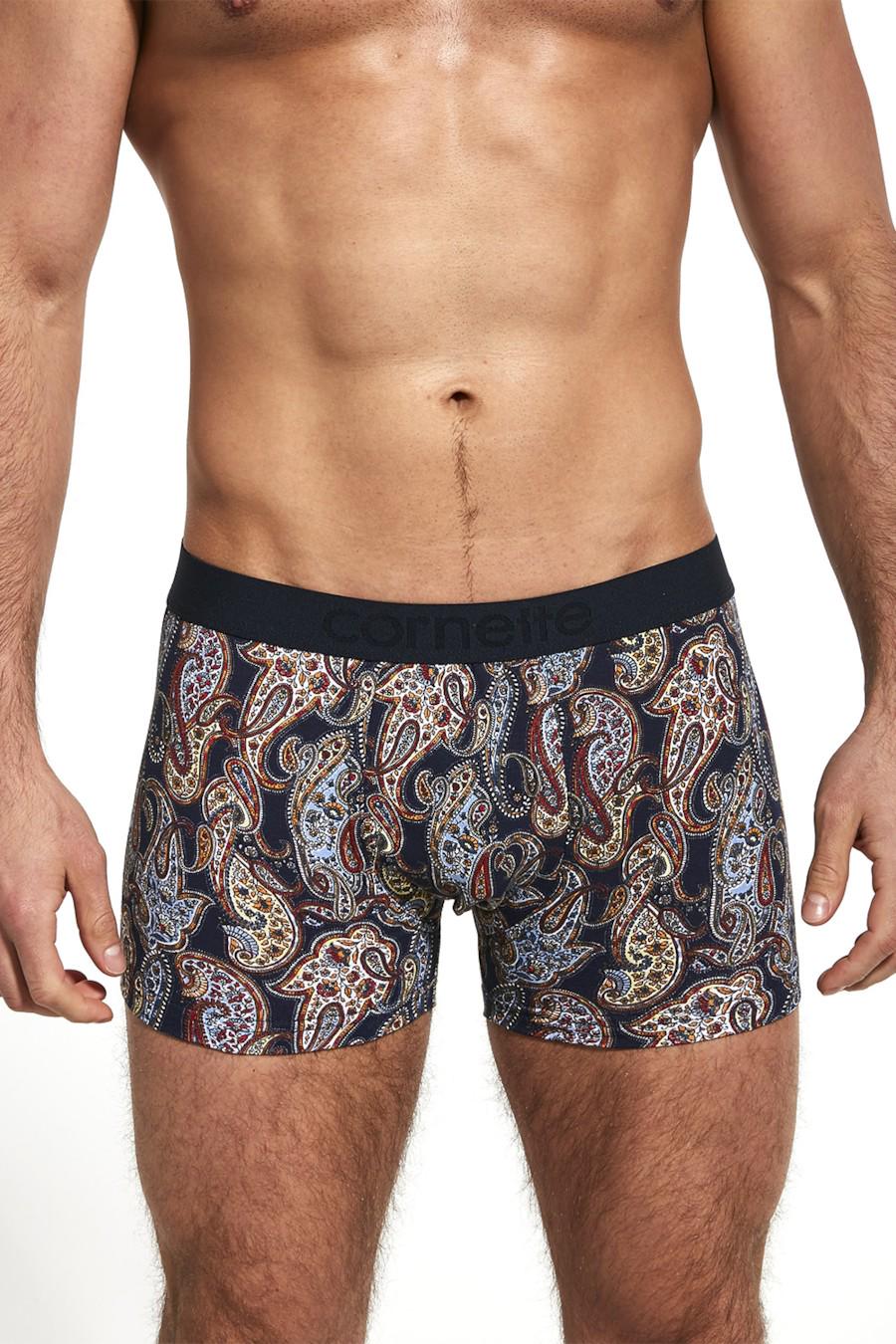 Трусы боксеры Cornette р. 52/XL Сине-желтый (68416)