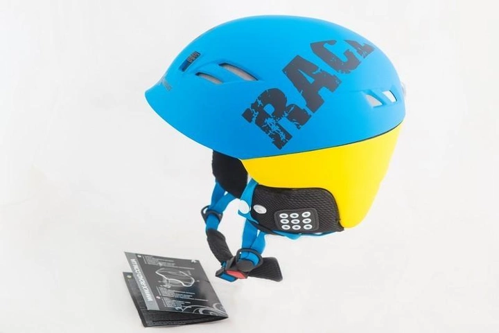 Шолом гірськолижний Xroad 930-2 L/XL 56-61 см Блакитний/Жовтий