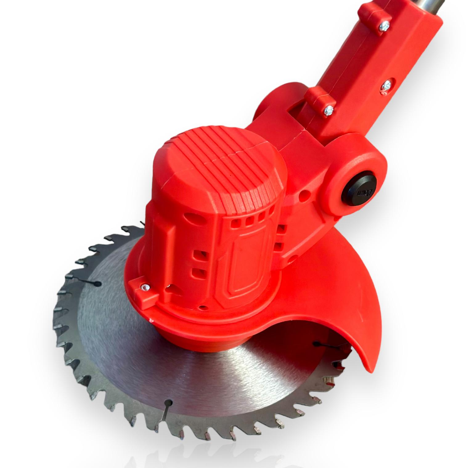 Триммер аккумуляторный 48V/2Ah для травы и кустов 2 АКБ - фото 3