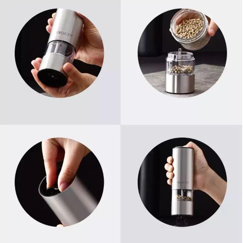 Мельница-измельчитель єлектрическая Circle Joy Mi для соли/перца/специй (12143070) - фото 3 Мельница-измельчитель єлектрическая Circle Joy Mi для соли/перца/специй (12143070) - фото 3