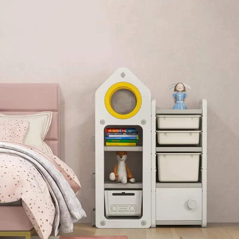 Органайзер для игрушек Lumpurini Leopoldo трехъярусный с детской коляской (ddcebae7) - фото 5 Органайзер для игрушек Lumpurini Leopoldo трехъярусный с детской коляской (ddcebae7) - фото 5