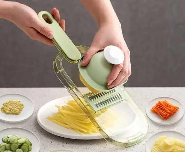 Слайсер Multifunctional Vegetable Cutter 4в1 для різання овочів і фруктів (ADDJL-75210) - фото 2