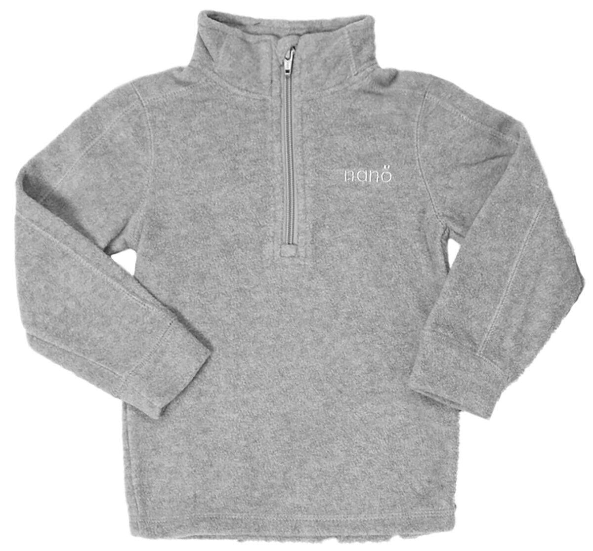 Термосвитер детский NANO F14UWJ600 для мальчика 120-130 см Светло-серый (F14UWJ600-Grey-7)