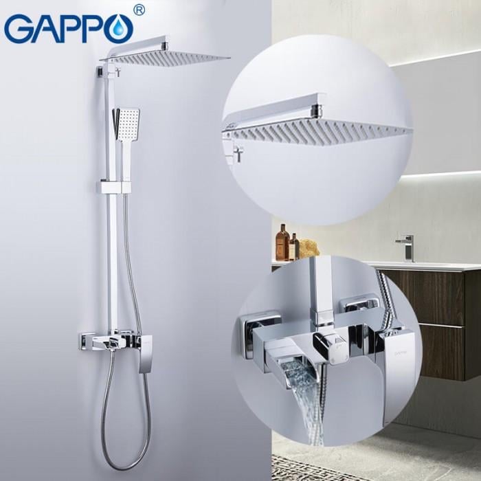 Душевая система Gappo G07 G2407-20 Хром - фото 2