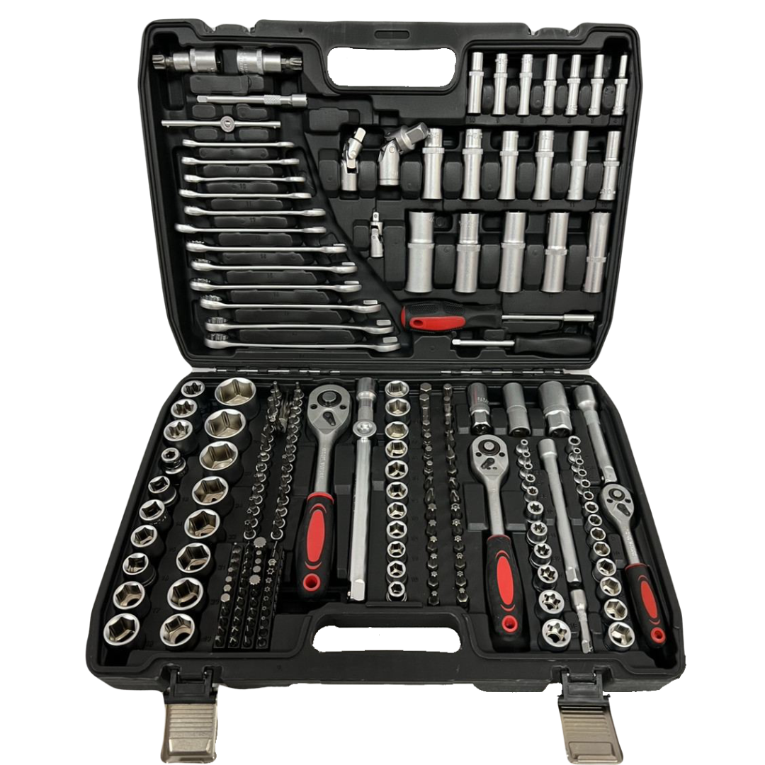 Набір інструментів в кейсі 216 шт. Чорний (24191154)