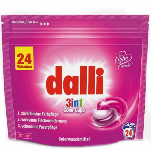 Капсулы для стирки Dalli 3в1 Color 24 WA 636 г (31194110)