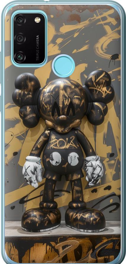 Чехол на Huawei Honor 9A Bronze kaws (6097u-1900-42517)