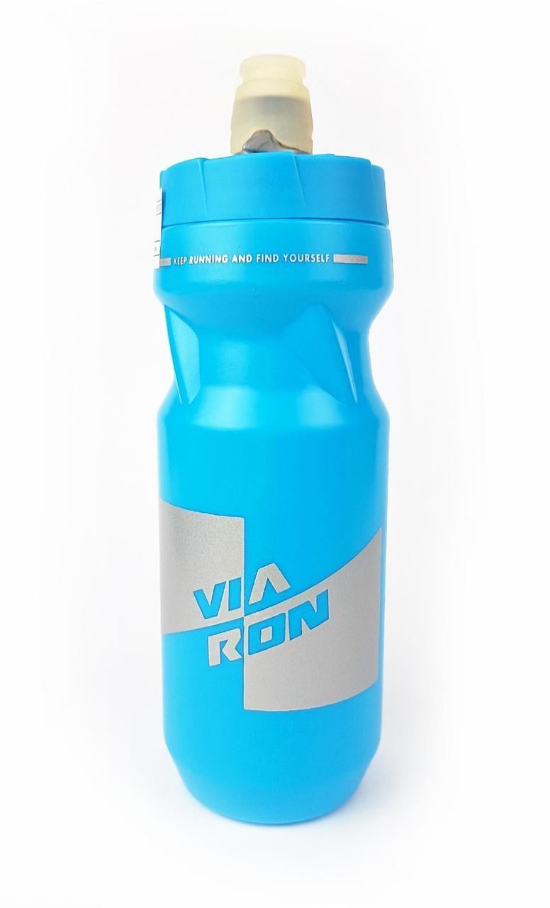Фляга велосипедна Viaron KT276 650 мл Блакитно-срібний (G0001070)