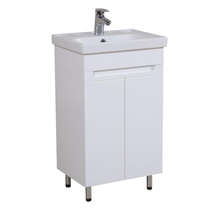 Тумба Омега напольная с умывальником Frame 50 см (2361512610)