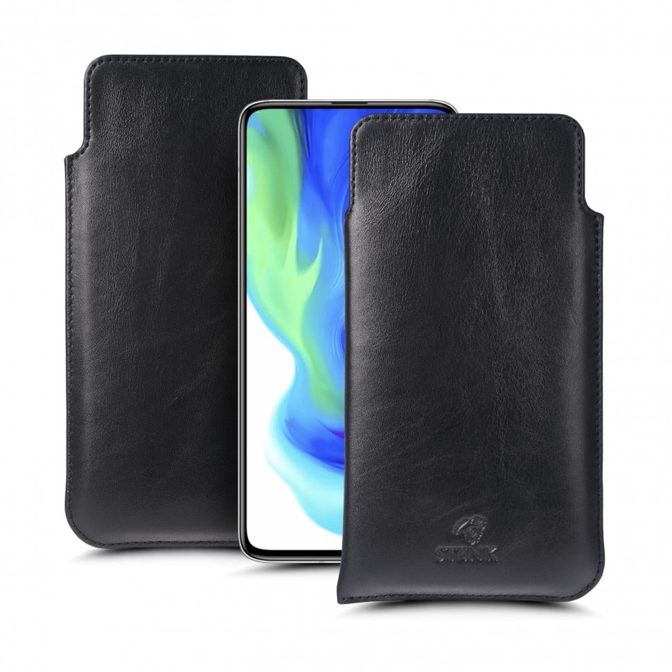 Футляр Stenk Elegance для Xiaomi Poco F2 Pro Черный (65934)