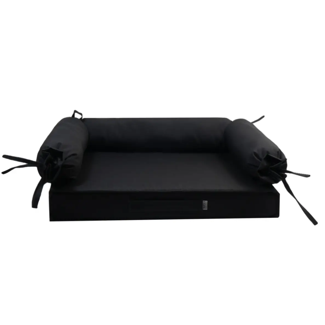 Лежак HugRoll oxford Чорний (L-22/2) Лежак HugRoll oxford Чорний (L-22/2)