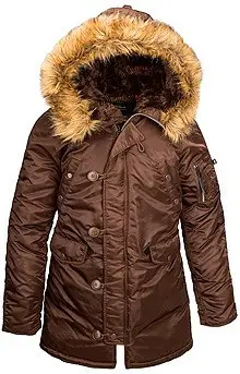 Куртка аляска Alpha Industries N-3B W Parka L Cocoa (WJN44502C1CL) - фото 6