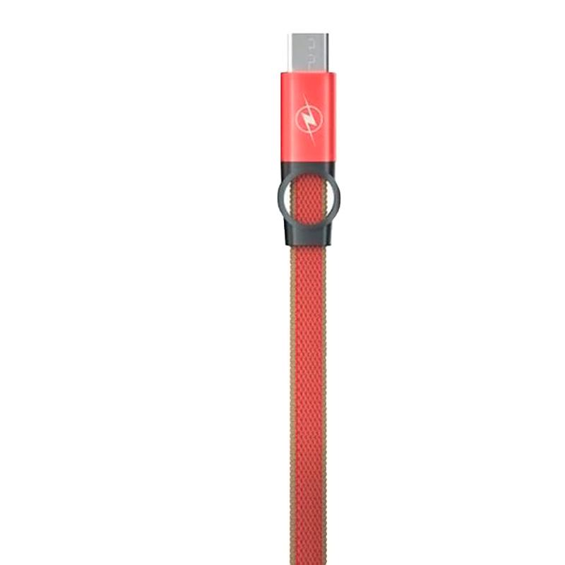 Кабель USB Cable Uelius Pro Flexible 2 GP-UC07m MicroUSB Red (58077-0616) - фото 3