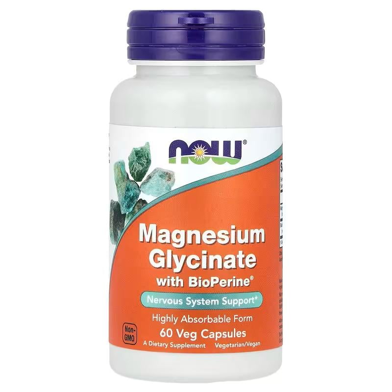 Бисглицинат магния Now Magnesium Glycinate 60 таб. Бисглицинат магния Now Magnesium Glycinate 60 таб.